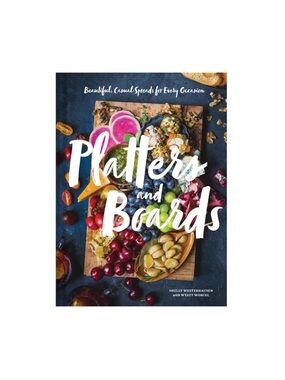 Platters and Boards Cookbook HARDCOVER NEW 🆕 MSRP: $25